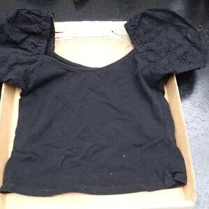 Vylette Ladies Black Top Size Small